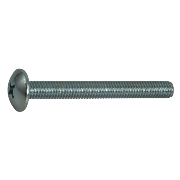 Midwest Fastener M5-0.80 x 45 mm Phillips Truss Machine Screw, Zinc Plated Steel, 10 PK 31931 - main